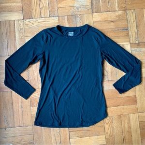 32 Degrees Heat size Large Jet Black Thermal Crew Neck Long Sleeved T-Shirt